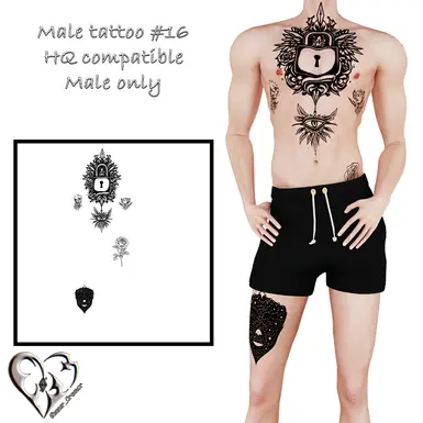 Male tattoo 16