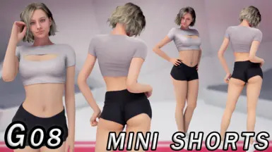 Grace MINI SHORTS (MS_G08)