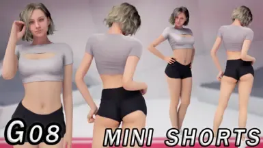 Grace MINI SHORTS (MS_G08)