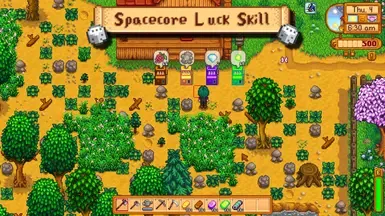 Spacecore 幸运技能