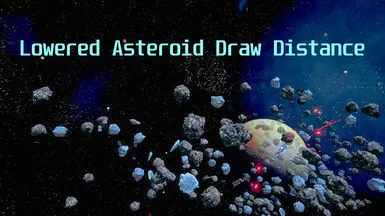 降低小行星绘制距离