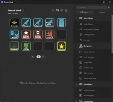Streamdeck 15键配置方案,适用于所有 stratagrams