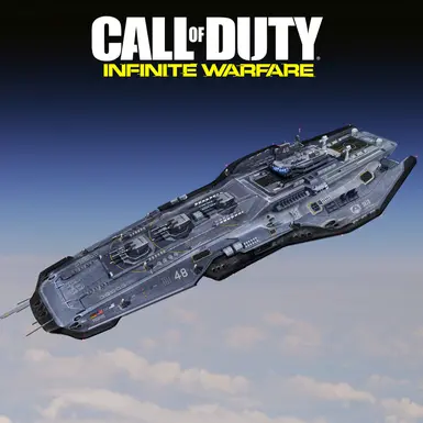 COD 无尽战争 UNSA 驱逐舰 和 乌鸦 超级地球驱逐舰 和 鹈鹕