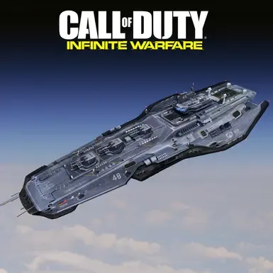 COD 无尽战争 UNSA 驱逐舰 和 乌鸦 超级地球驱逐舰 和 鹈鹕
