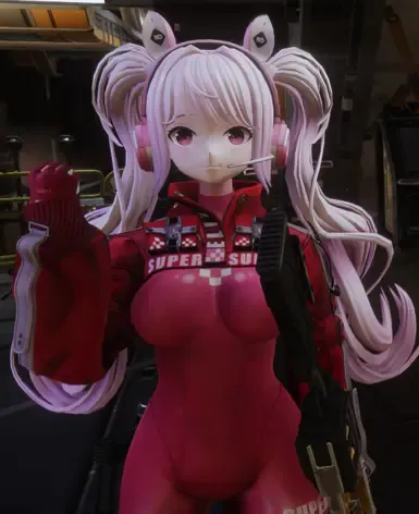 爱丽丝(NIKKE)模型替换为 RE-2310 荣誉卫队 和 CM-10 临床医生