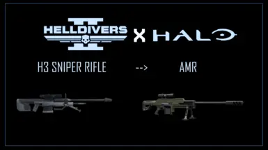 Halo 3 狙击步枪 - 反器材步枪替换模组
