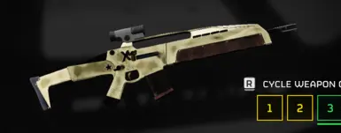 可疑的BR-14裁决者XM8替换件