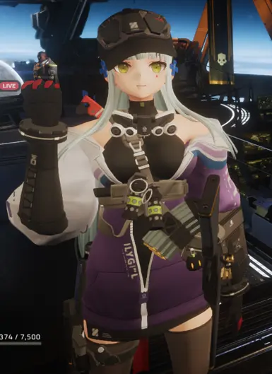 Klukai(少女前线) 模型替代品,适用于 SR-18、AC-1、RE-2310、UF-50 和 CM-09