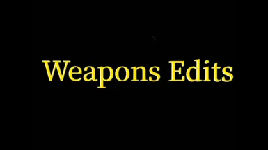 武器编辑