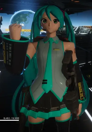 Hatusne Miku (Vocaloid) 模型替换 CM-09 碎骨者