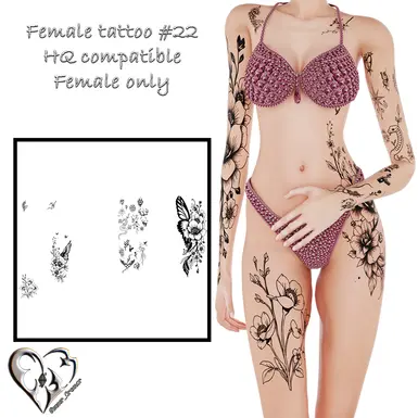 女性纹身 22
