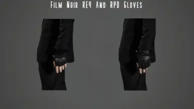 Film Noir RE4和RPD手套