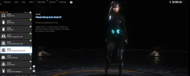 全身套装 自制星球潜水服展台 v2 CNS 和 Replacer