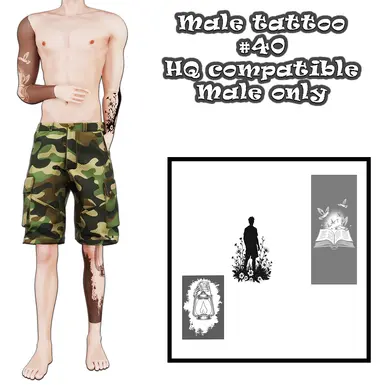 男性纹身 40