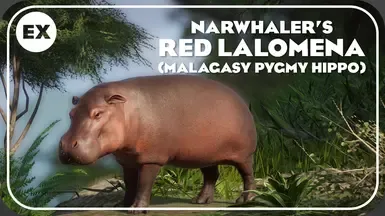 Red Lalomena (Hippopotamus madagascariensis) - 灭绝新物种 (1.20)