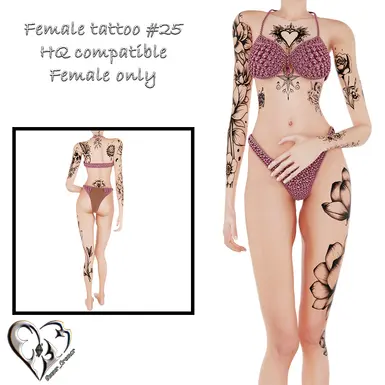 女性纹身 25
