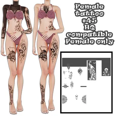 女性纹身 45