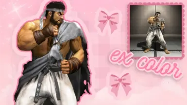 Ryu 服装 1 - EX 颜色