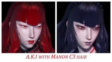 AKI 与 Manon C3 发型
