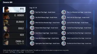 街头霸王EX2 Plus - 街机歌曲包