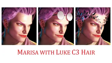 Marisa 戴着 Luke C3 发型