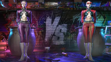 Manon and AKI WhiteBoot