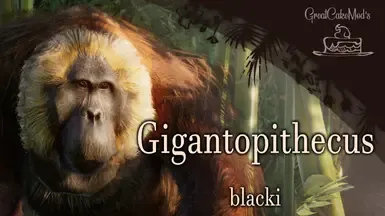 Gigantopithecus blacki - 新灭绝物种 (1.20)