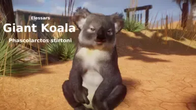 Giant koala - Phascolarctos stirtoni - 新灭绝物种模组