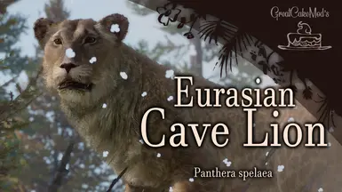 欧亚洞穴狮 (Panthera spelaea) - 新灭绝物种 (1.19)