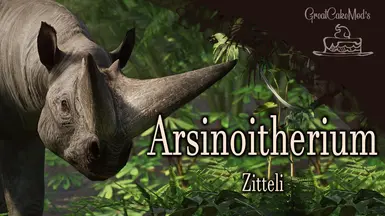 Arsinoitherium Zitteli - 新灭绝物种 (1.20)