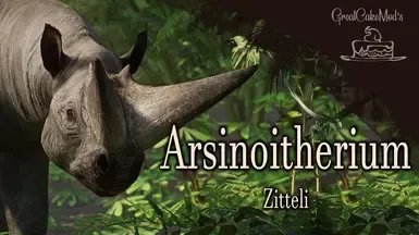 Arsinoitherium Zitteli - 新灭绝物种 (1.20)