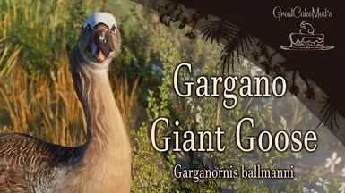 Gargano 巨型鹅 (Garganornis ballmanni) - 新灭绝物种 (1.20)