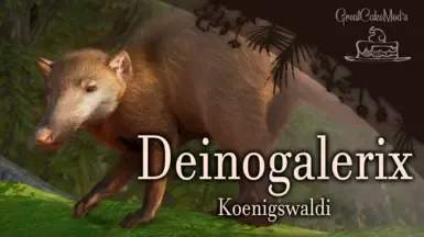 Deinogalerix koenigswaldi - 新灭绝物种 (1.20)