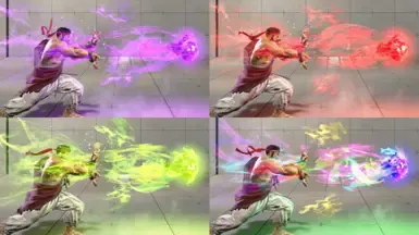 Ryu VFX 色彩包