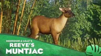 里氏麂(Reeves's Muntjac) - 新物种(1.14)