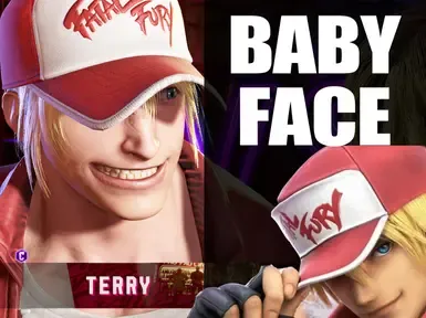 Terry Smash Bros 脸(C1、C2 和 C3)