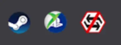 PS XBOX Steam 跨平台联机图标
