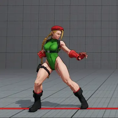 Cammy SF5 经典配色重涂