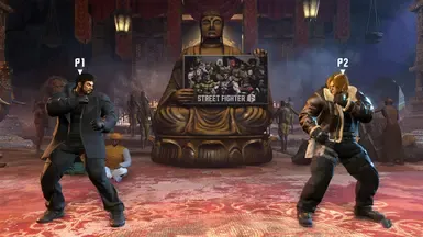 Dhalsimer Temple With Banner(遵循Fishboy教程编辑纹理)(更新于2025年6月6日)