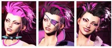 Juri 使用 Luke C3 发型