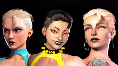 Juri Cammy Manon A.K.I C3发型