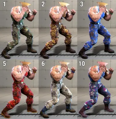 Guile C2 颜色