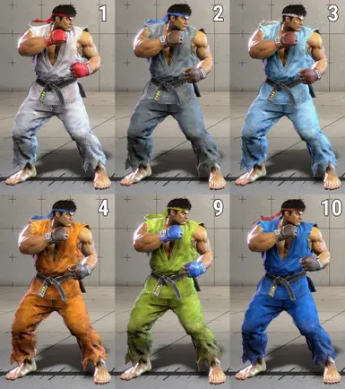 Ryu C2 颜色