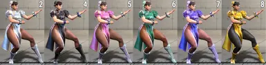 春丽 C2 颜色