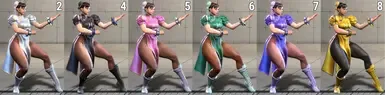 春丽 C2 颜色