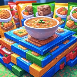 简单怪物食物+