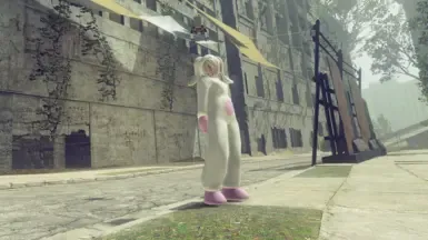 2B 兔子睡衣