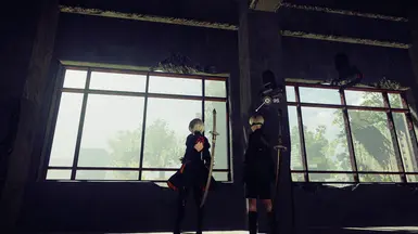 2B 主护甲换色（饰边）