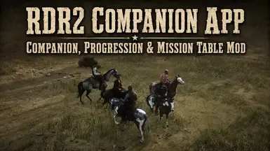 RDR2 同伴应用 - 同伴进度与任务表格模组