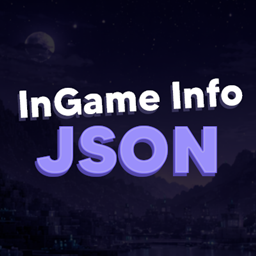 在游戏内 信息 JSON